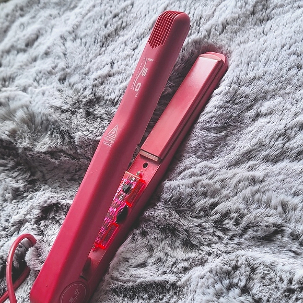 ISO professional - Turbo pro hair straightener - HOT PINK